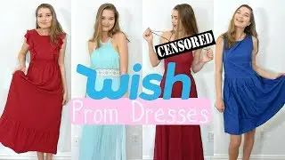 TRYING ON CHEAP PROM DRESSES UNDER $30?! *Fail*