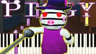 Zizzy Theme Music on PIANO