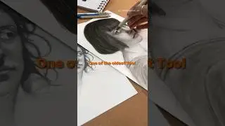 Use Of Blending Stump ☺️ #artist #drawingtutorial #drawingclass