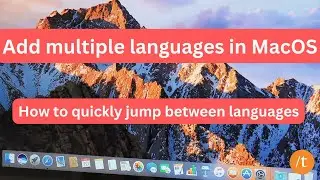 Adding a second (e.g. Irish) keyboard in MacOS | MacOS Tips | Writing Productivity