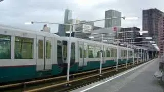 RET metro type MG2/1 metrostation Rijnhaven Rotterdam