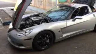 Corvette C6 LS3 supercharged Edelbrock E-Force