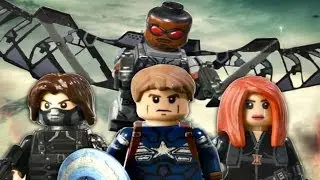 LEGO Marvel: Минифигурки «Первый мститель: Другая война» — Витрина