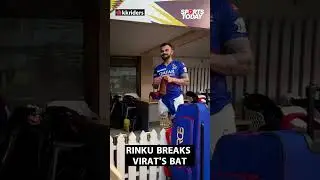 Rinku Singh shocks Virat Kohli by breaking a special bat gifted to him | Sports Today