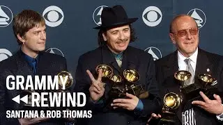 Santana & Rob Thomas Graciously Win Record Of The Year For 