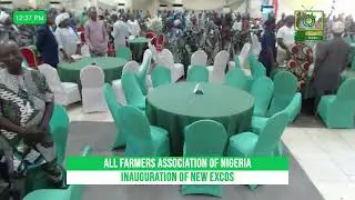 INAUGURATION OF NEW EXCOS FOR ALL FARMERS ASSOCIATION OF NIGERIA ( OYO CHAPTER )