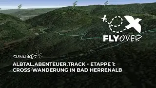 ALBTAL.Abenteuer.Track - Etappe 1: Cross-Wanderung in Bad Herrenalb –Flyover
