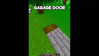 minecraft garage door ☠️