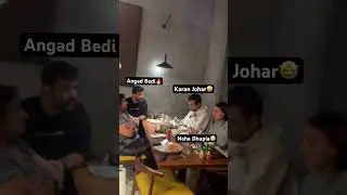 Went for food, got served stars instead🤯✨ #starstruck  #sachintendulkar #karanjohar #mumbai