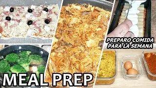 🥘MEAL PREP SEMANAL🥘