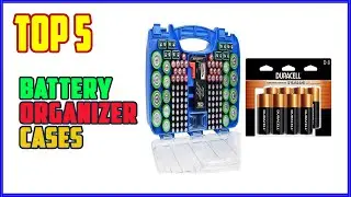 TOP 5 Best Battery Organizer Cases 2025 | The ULTIMATE Battery Storage Hack You Need!