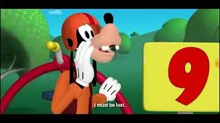 Goofy Riding Upside-Down Cycle