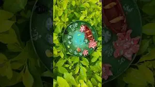 lotus pond without Resin🌷#youtubeshorts#craft#viral #diy #crafthacks #ideas #virashorts #homedecor