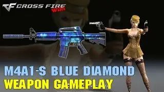 CrossFire - M4A1-S Blue Diamond - Weapon Gameplay