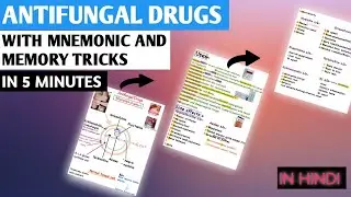 Antifungal drugs |simplified | IN HINDI | For  MBBS ,FMGE,NEETPG,INICET