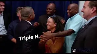 Triple H walking into WWE RAW as the new head of creative like&hellip; 😂