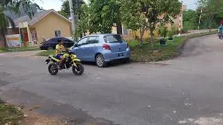 Cara belajar motor KSR manual kopling #fun #ksr #nyore #balapmotor #kawasaki #minimotors