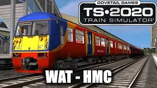 London Waterloo - Hampton Court | AP Class 456 | Train Sim 2020 #158