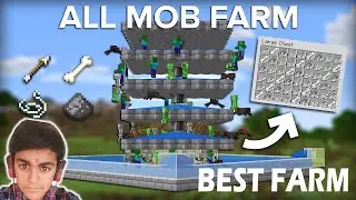 MAKING ALL MOB FARM IN MINECEAFT | Ojashav Gaming | #minecraft