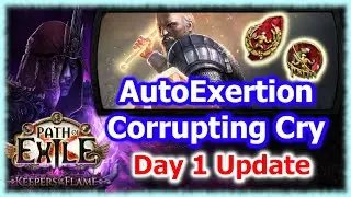 Обновление Yelling at Breach, день 1 | Автоматическое повреждение Cry Guardian | Path of Exile: K...