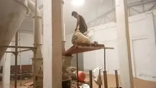 Sawdust agarbatti coil pulveriser