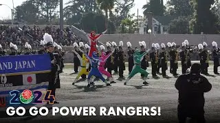 Power Rangers make an appearance at PCC! | 2024 Pasadena Bandfest