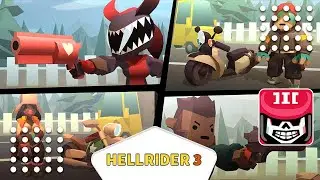 Hellrider 3 Gameplay Walkthrough Part 1 iOS Android
