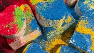 Colorful pigments over Jumbos and hearts 🥰 