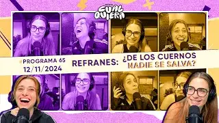 REFRANES en #EstoEsCualquiera con LULI GONZÁLEZ y SELE MOSCA | Programa 65 del 12/11/24