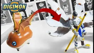 FIGURA TRANSFORMABLE - PATAMON DIGIEVOLUCIONA EN ANGEMON - JESUSNOID