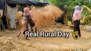 Real Rural Day Vlog ☺️| সকাল দৌড়–ধান বাও–রাখালি আরো কত কিছু ☺️| Bengal Village Vlog👨‍🌾