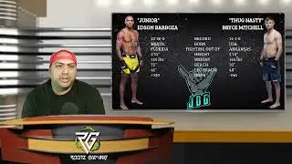 Edson Barboza vs Bryce Mitchell quick fight pick