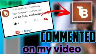 #tech_buffet ka comment mere video pe 😍😍😍 || @tech buffet || Bt technology