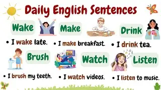 Speak English Every Day 🗣️ | Beginner English &ndash; Daily Routine