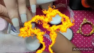 Part 1 of acrylic nail design