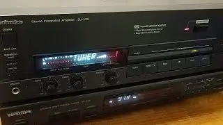 Technics suv98 amplifier and technics St k55 tuner