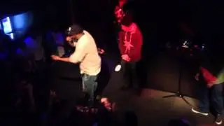 Mista Spyce aka Billie Splyff with KRS-ONE freestyle at the JAZZCAFE 2015