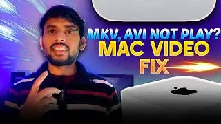 MacBook Video Play Problem 😱 | MKV WMV DOT AVI File Play Easy Way | AB More Info