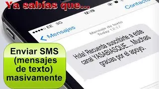 📱▶💻C&oacute;mo ENVIAR y RECIBIR SMS masivos DESDE PC (2024) mensajes de texto computador SUPER F&Aacute;CIL👌