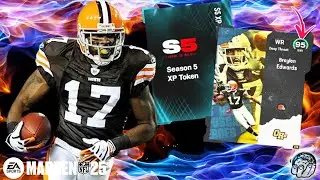 SEASON 5 MUT LEVEL 55 FREE MUTCOINS! 95 OVR BRAYLEN EDWARDS! WHAT TO EXPECT & HOW TO PREPARE! MUT 25