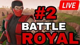 TRYING TO GET A VICTORY ROYAL AS SUB-ZERO #2 | Fortnite Battle Royal (Live)