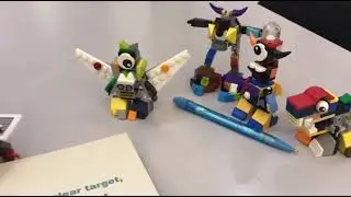 Christmas Day 5(2025): Mixels reading the book of teamwork 