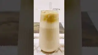 Creamiest Iced Spanish Latte at Home ☕❄️ | Coffee Lovers Must Try #shorts #ytshorts #viral