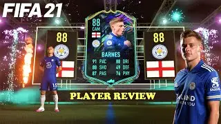 88 FUTURE STARS HARVEY BARNES PLAYER REVIEW - FIFA 21