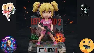 LADYXP - LEFT 4 DEAD 2 - ZUMBIS? QUE NADA , O PROBLEMA &Eacute; EU NO TIME -  KKKKkk