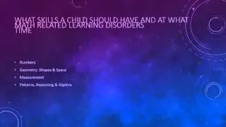 Math Development in Early Childhood