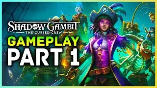 Shadow Gambit The Cursed Crew &mdash; прохождение игры, часть 1, 4k | 20 минут игрового процесса