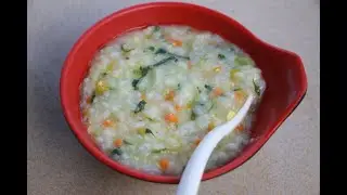 Baby food Fish porridge for baby 12 months up