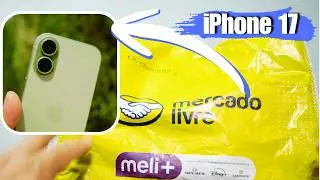 Comprei o iPhone 17 no Mercado Livre  - 📦 Unboxing