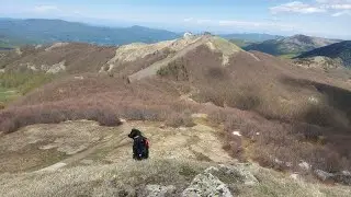 Appennino Ligure - Monte Maggiorasca 1804 mt. - Prato della CIPOLLA 1578 mt. #Dog #Breton #gopro